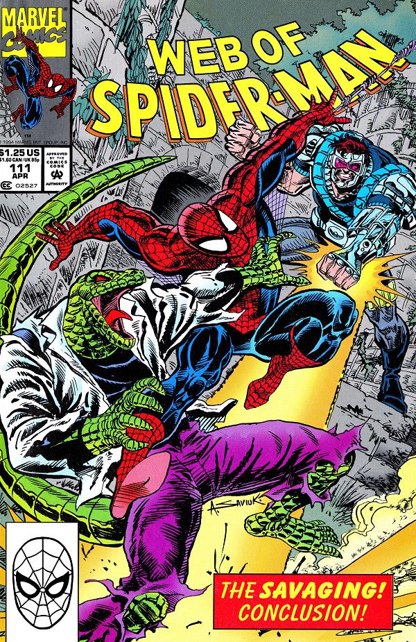 Web Of Spider-Man #111  cover