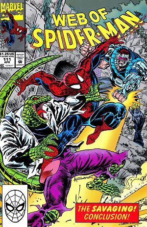 Web Of Spider-Man #111  cover