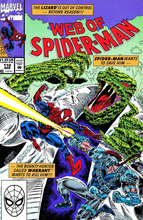 Web Of Spider-Man #110  cover