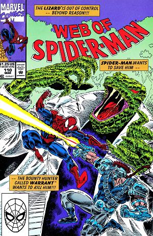 Web Of Spider-Man #110  cover