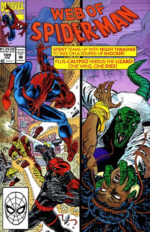 Web Of Spider-Man #109  cover