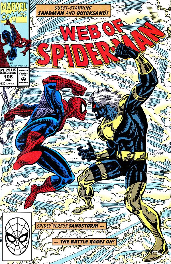 Web Of Spider-Man #108  cover