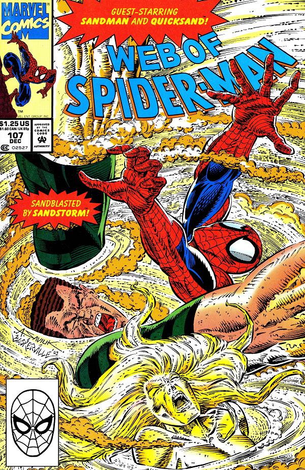 Web Of Spider-Man #107  cover