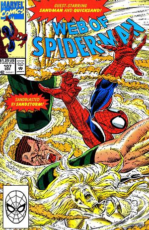 Web Of Spider-Man #107  cover
