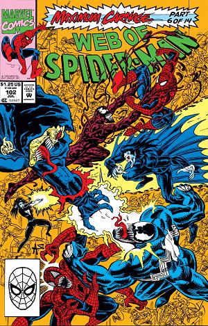 Web Of Spider-Man #102 cover