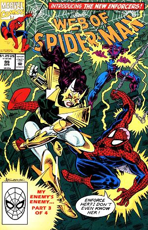 Web Of Spider-Man #99  cover