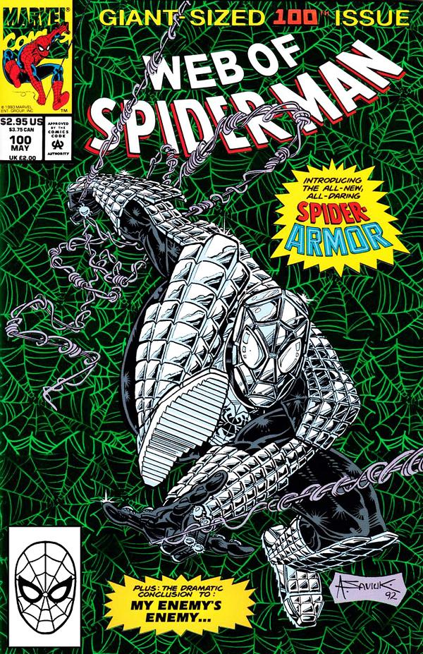 Web Of Spider-Man #100  cover