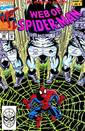 Web Of Spider-Man #98  cover