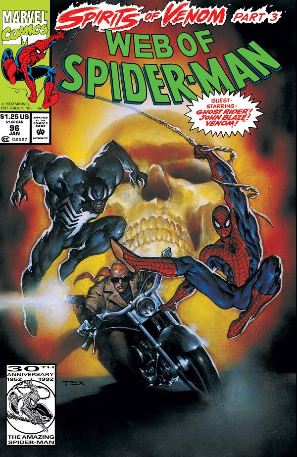 Web Of Spider-Man #96  cover