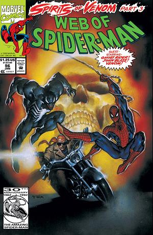 Web Of Spider-Man #96 cover