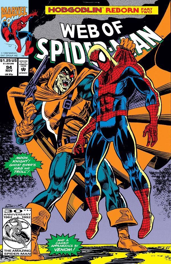 Web Of Spider-Man #94  cover