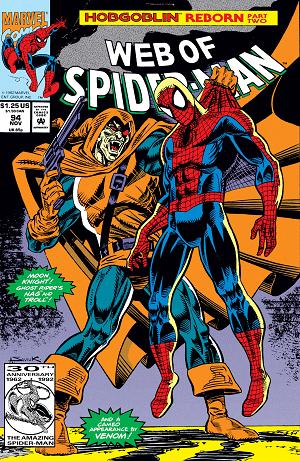 Web Of Spider-Man #94  cover
