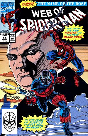Web Of Spider-Man #89  cover