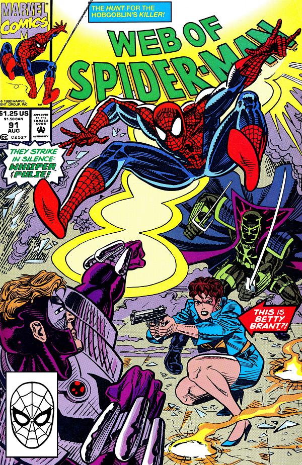 Web Of Spider-Man #91  cover