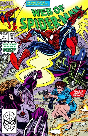 Web Of Spider-Man #91  cover