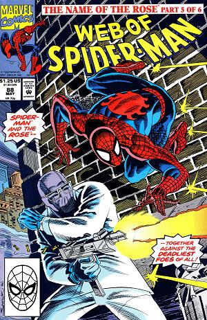 Web Of Spider-Man #88  cover