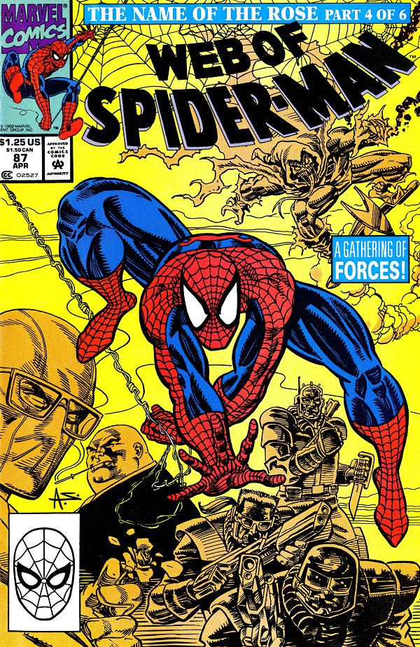 Web Of Spider-Man #87  cover