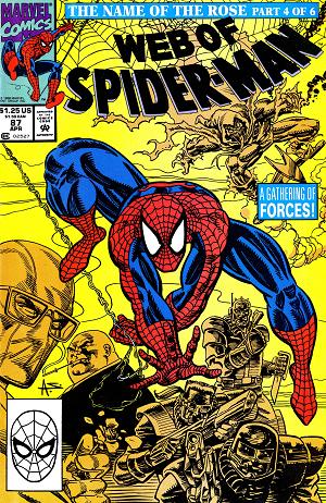Web Of Spider-Man #87  cover