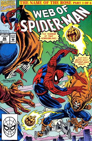Web Of Spider-Man #86  cover