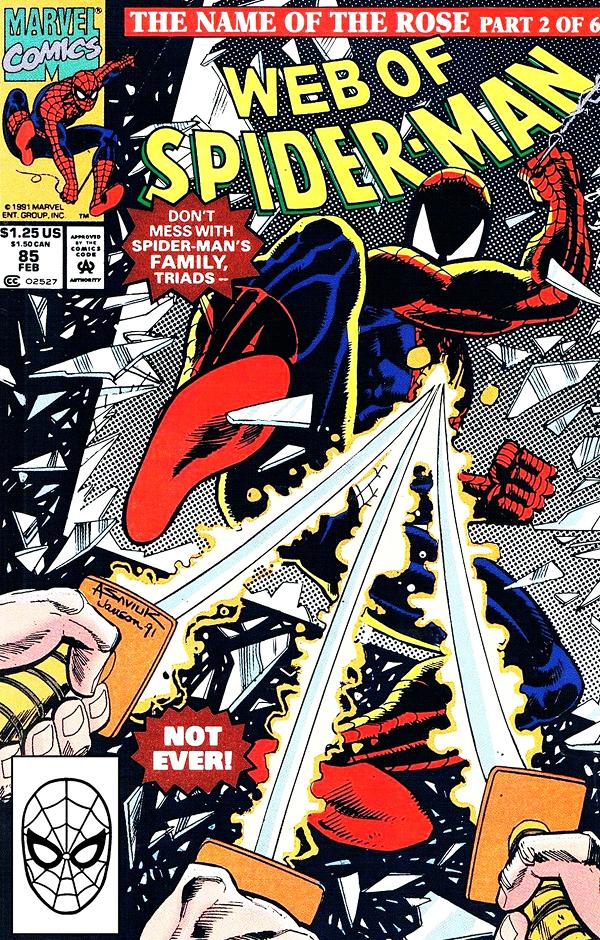 Web Of Spider-Man #85  cover