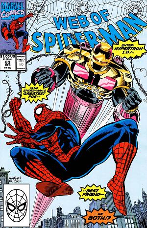 Web Of Spider-Man #83  cover