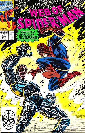 Web Of Spider-Man #80  cover