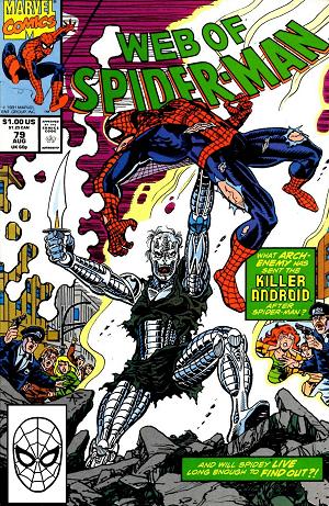 Web Of Spider-Man #79  cover