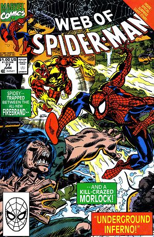Web Of Spider-Man #77  cover