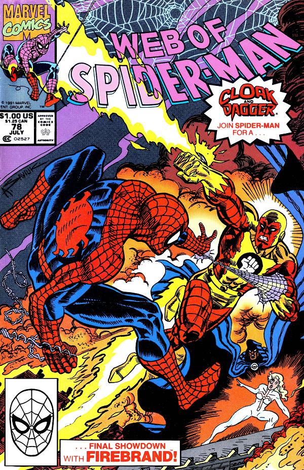 Web Of Spider-Man #78  cover
