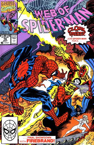 Web Of Spider-Man #78  cover