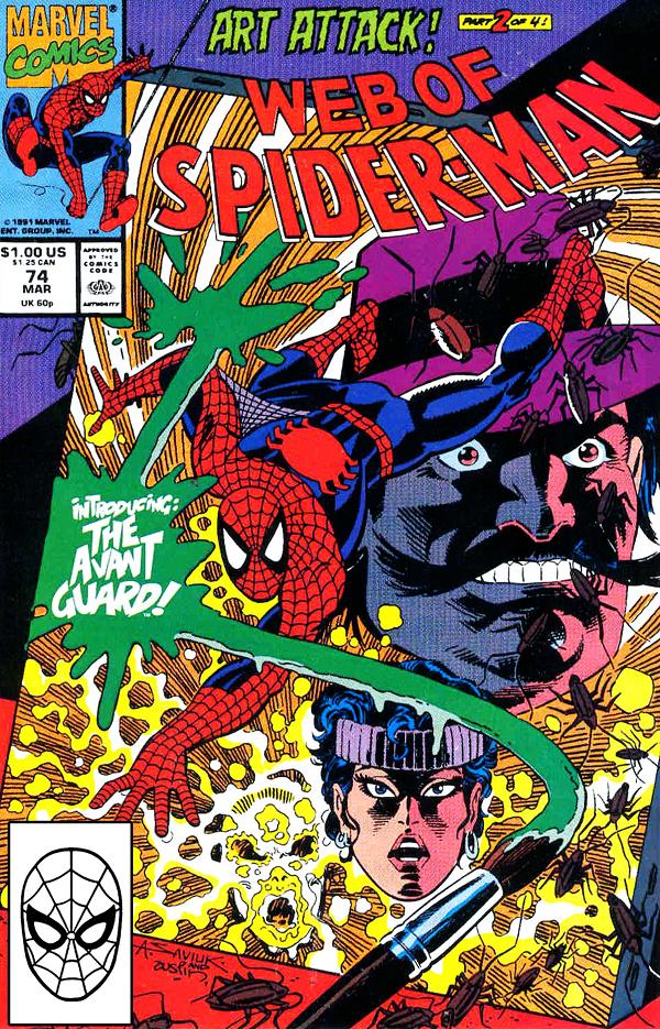 Web Of Spider-Man #74  cover