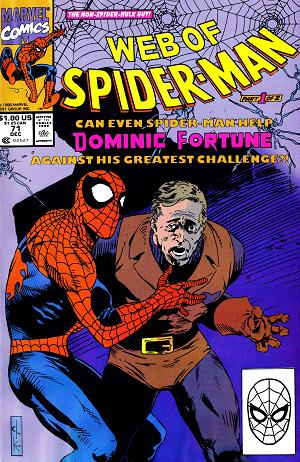 Web Of Spider-Man #71  cover