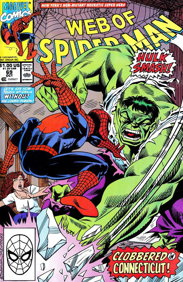 Web Of Spider-Man #69  cover