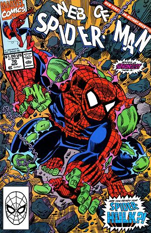 Web Of Spider-Man #70  cover