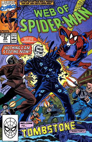 Web Of Spider-Man #68  cover