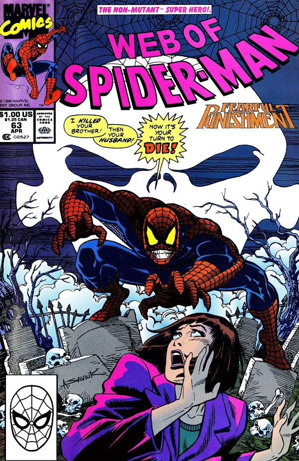 Web Of Spider-Man #63  cover