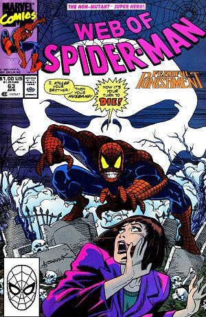 Web Of Spider-Man #63  cover