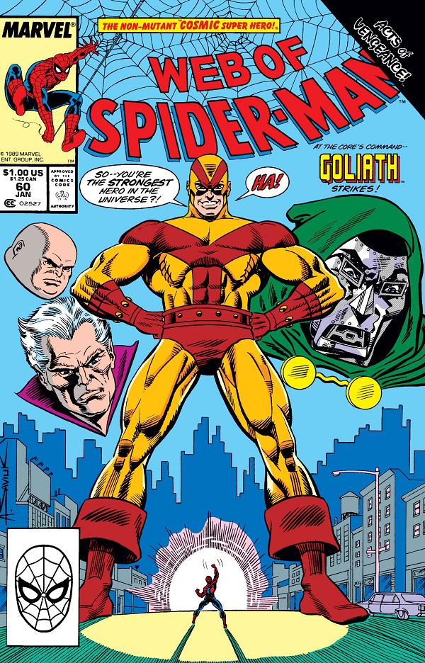 Web Of Spider-Man #60  cover