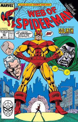 Web Of Spider-Man #60  cover