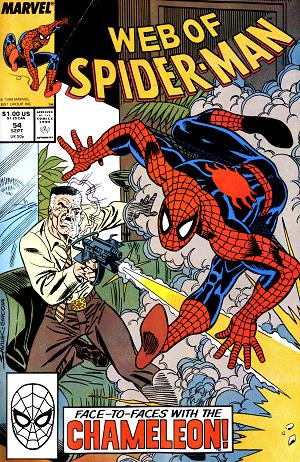 Web Of Spider-Man #54  cover