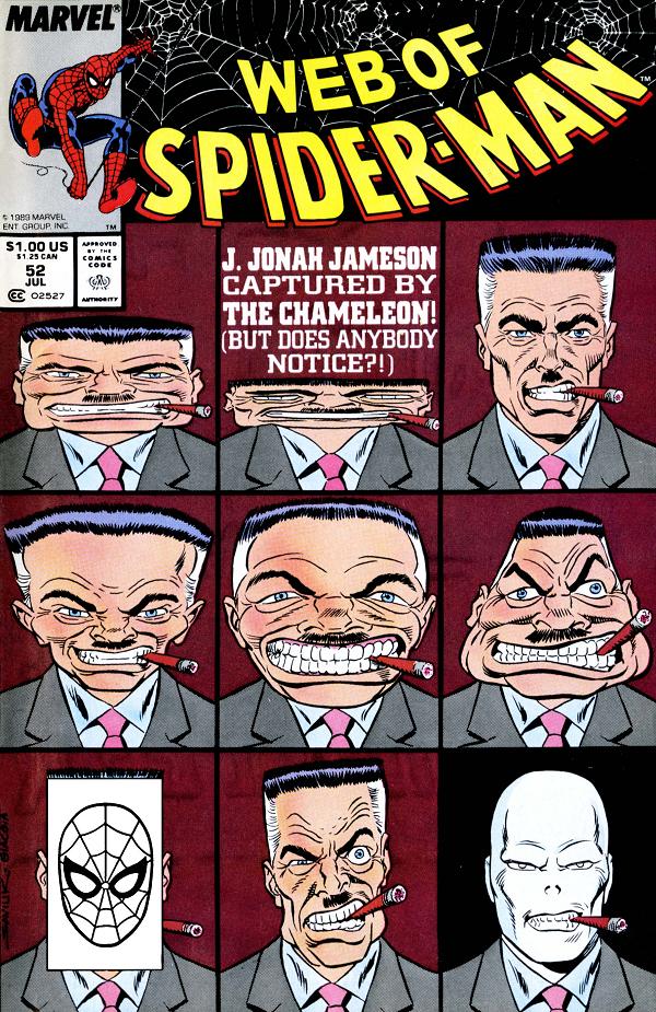 Web Of Spider-Man #52  cover