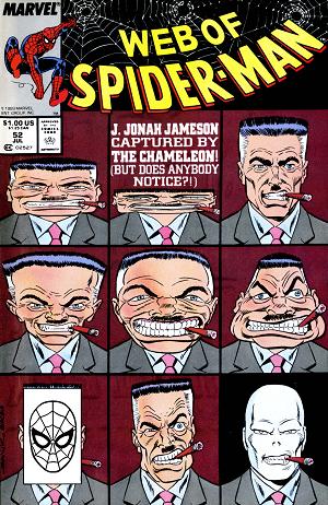 Web Of Spider-Man #52  cover