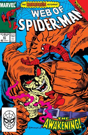 Web Of Spider-Man #47  cover