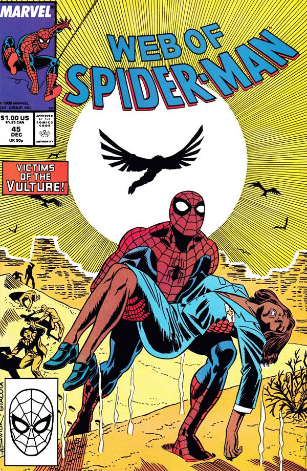 Web Of Spider-Man #45  cover