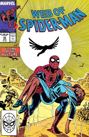 Web Of Spider-Man #45  cover