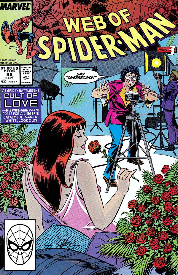 Web Of Spider-Man #42  cover