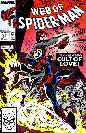 Web Of Spider-Man #41  cover