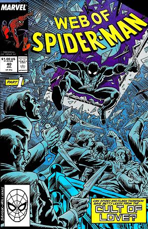 Web Of Spider-Man #40  cover