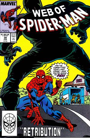 Web Of Spider-Man #39  cover