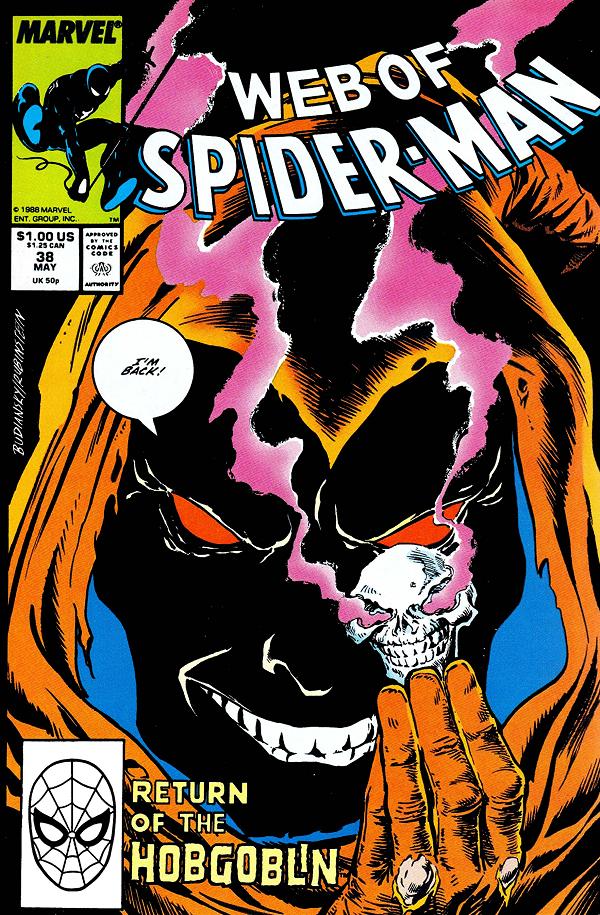 Web Of Spider-Man #38  cover